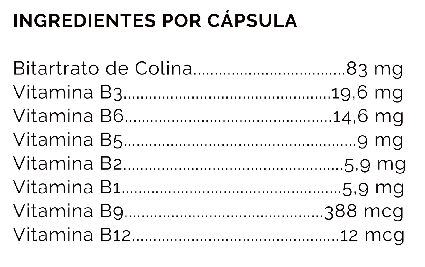 COMPLEX-B - FNL - Vitaminas