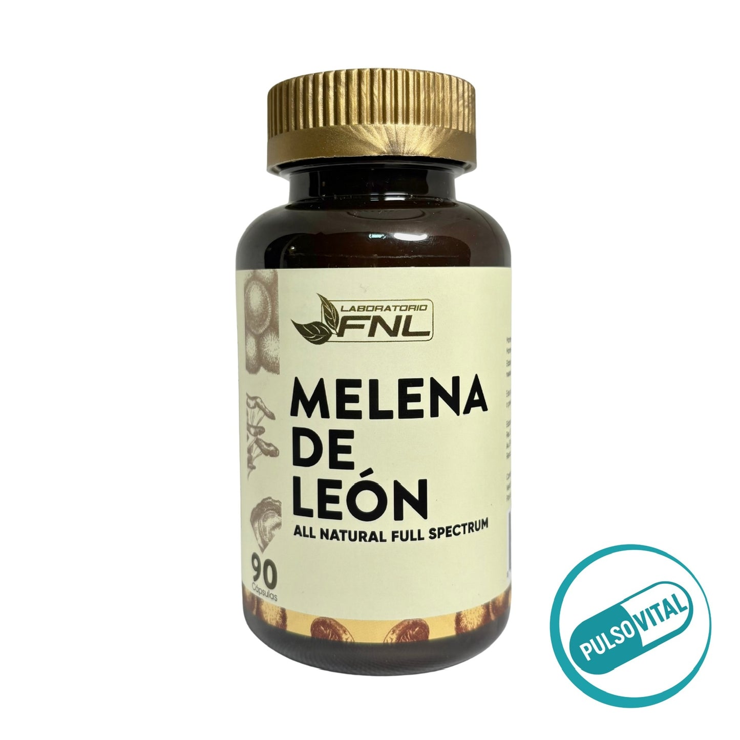 Melena de León FNL 90 cápsulas - Hongos Adaptógenos