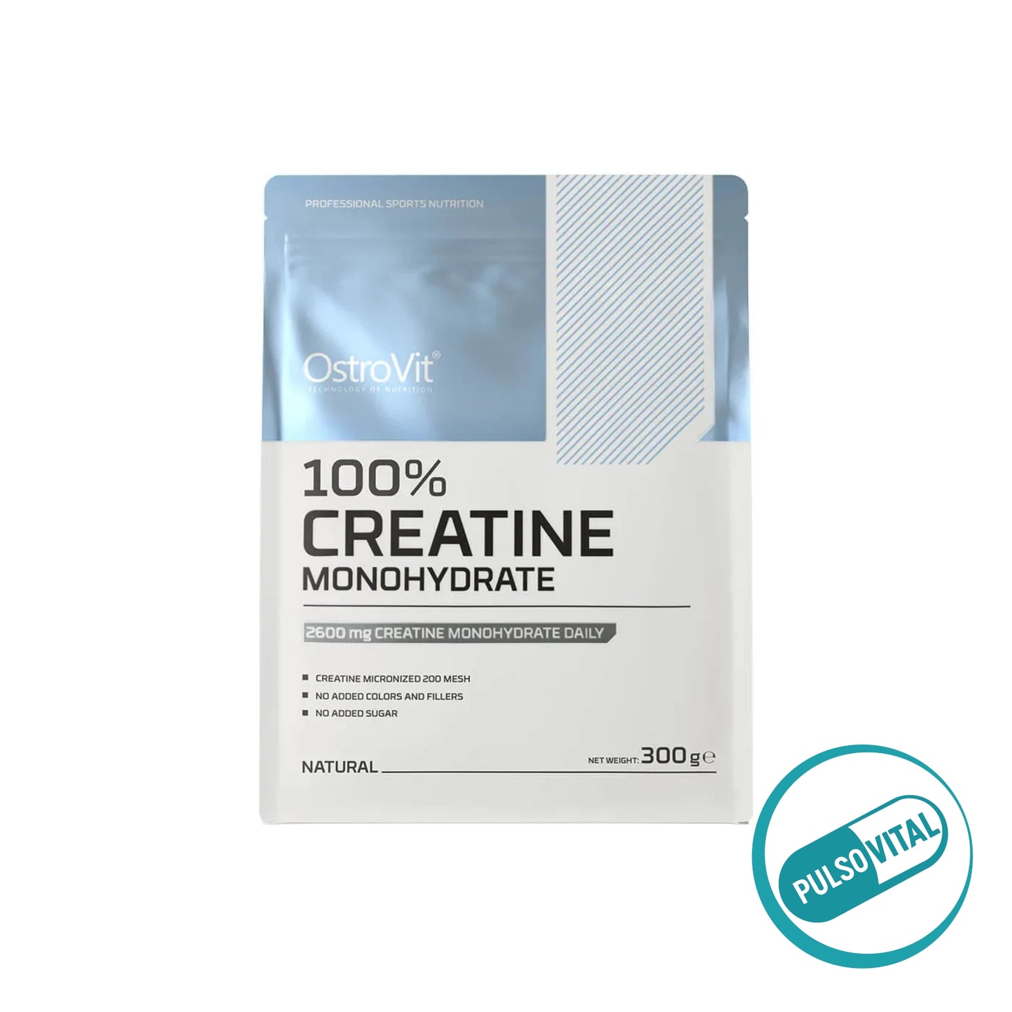 Creatina Monohidrato 1 kg – Ostrovit (333 porciones) - Suplementos para deportistas