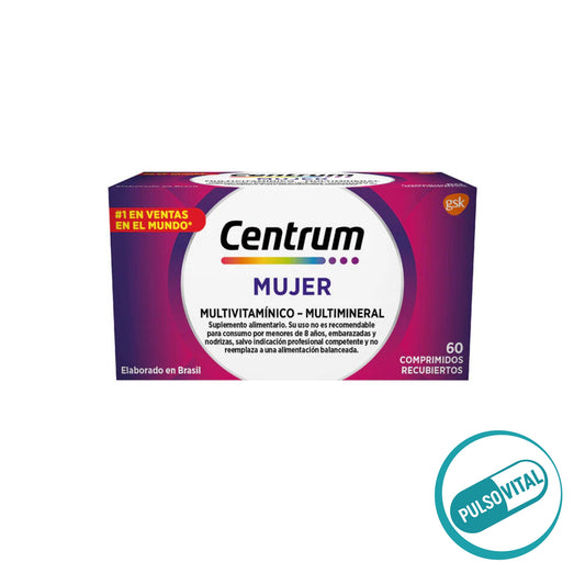 Multivitaminico Centrum Mujer - Vitaminas y minerales