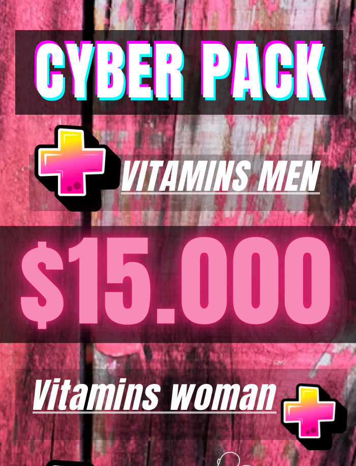 ¡Cyber pack! Vitamins WOMAN + MEN - FNL - Vitaminas y minerales