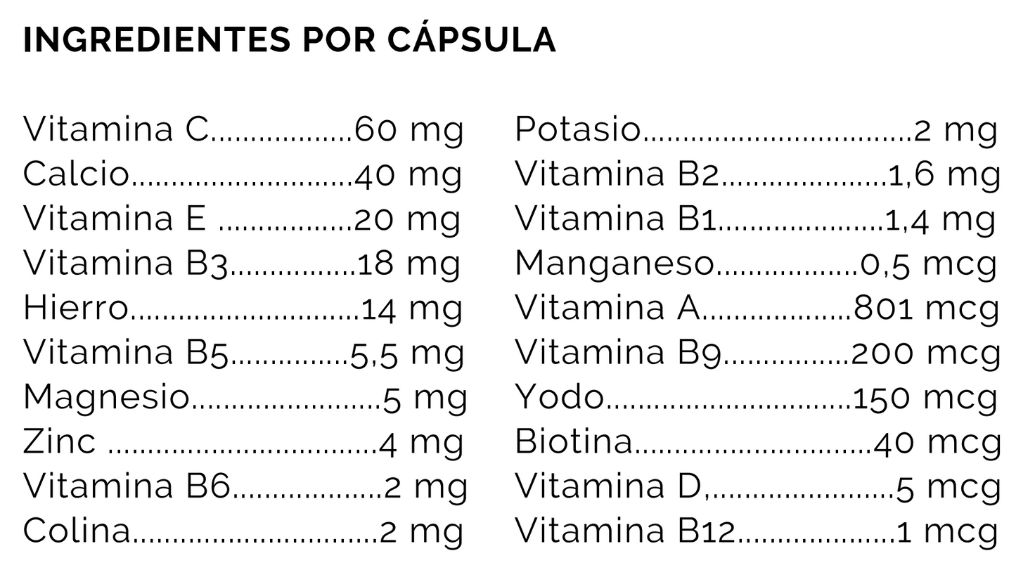 Vitamins WOMAN - FNL - Vitaminas y minerales