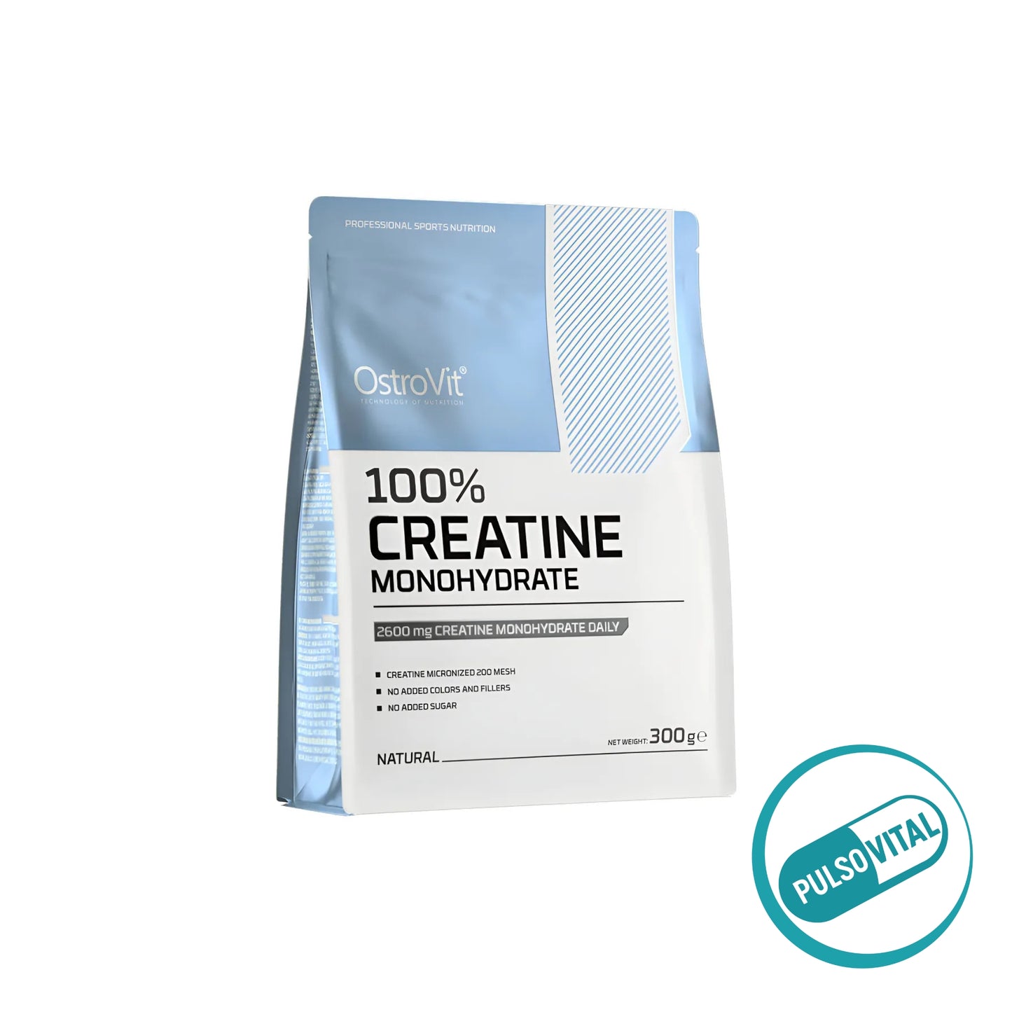 Creatina Monohidrato 1 kg – Ostrovit (333 porciones) - Suplementos para deportistas